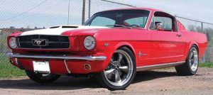 The future of collector cars seems to hinge rather heavily on the resto-mod market, where an old vehicle like this Mustang is modernized to drive like a newer car.
