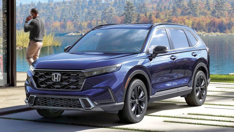 Updated Honda CR-V is larger, but the powertrains carry over: | The