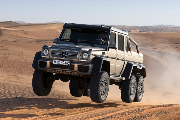 Test a G63 6×6 SUV in Abu Dhabi