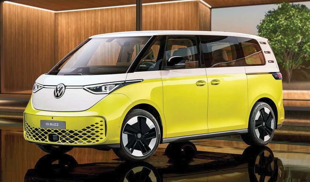 Volkswagen reveals a production-ready electric minivan, sort of: | The ...