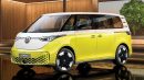 Volkswagen reveals a production-ready electric minivan, sort of: